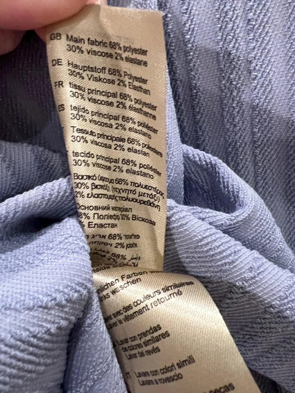 Men’s Scotch and Soda textured stripe pocket short sleeve button down size small - Picture 8 of 8